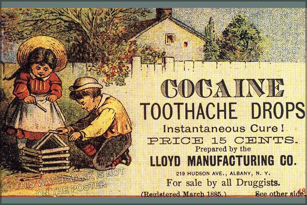 Cocaine Toothache Drops