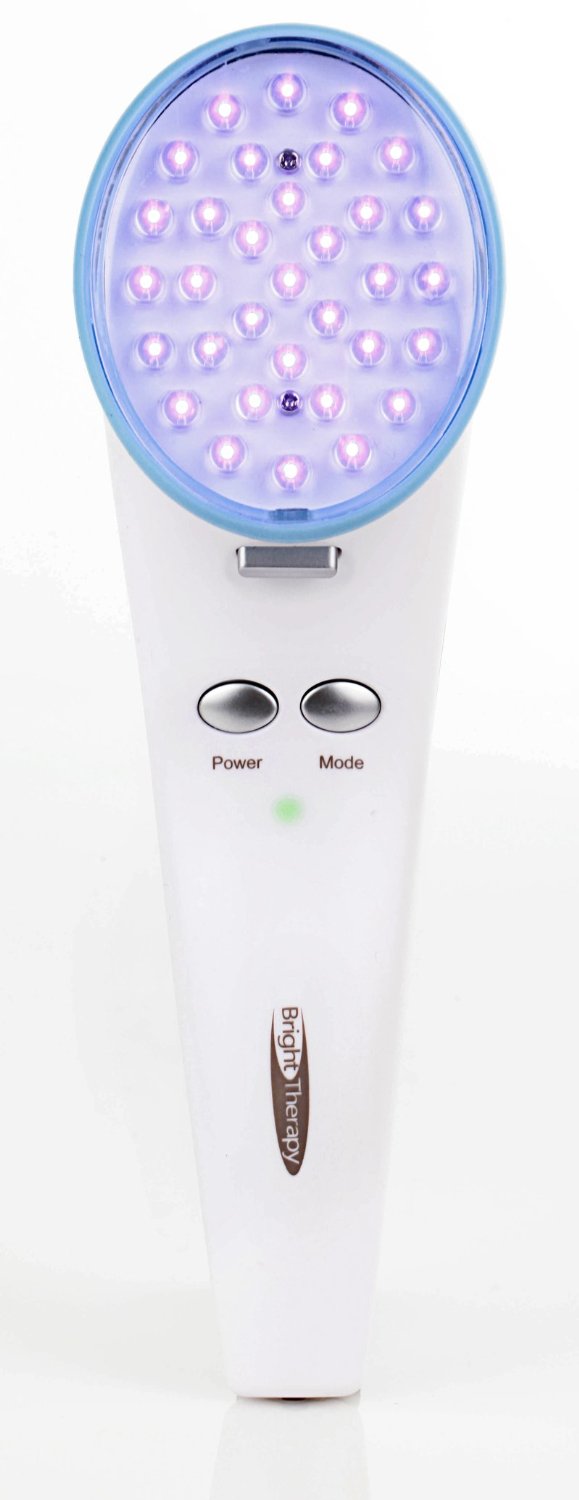 LED Light Therapy Skin Care System for Beautiful Skin - Cordless & rechargeable Bright Therapy Trident SR11A. The 1st & Original Blemish LED light